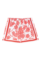 Phibbs Floral-Print Swim Shorts